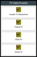 TV Cable Equateur Affiche