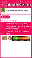 Quizzes For Girls скриншот 3