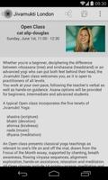 Jivamukti Yoga London * اسکرین شاٹ 3