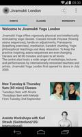Poster Jivamukti Yoga London *