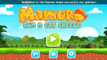 Mamuro Run N Eat Cheese الملصق