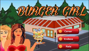 Burger Girls - Happy Cooking plakat