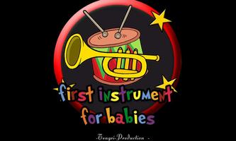 My first instrument for babies الملصق