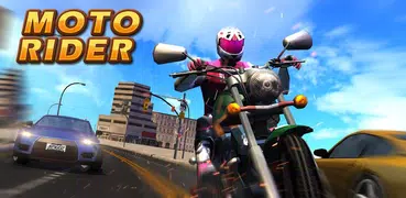 Moto-Fahrer