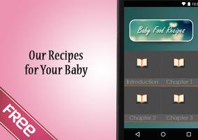 Baby Food Recipes Guide capture d'écran 1