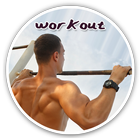 Back Muscle Workout ícone