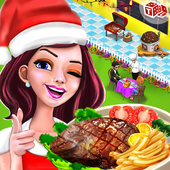 My Restaurant Cooking Story - Girls Cooking Game ไอคอน