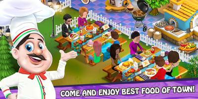 My Restaurant Cooking Story - Girls Cooking Game poster
