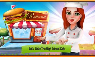 High School Happy Restaurant - Cooking Games poster