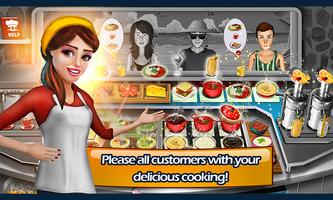 Food Truck Cooking - Crazy Chef Game ภาพหน้าจอ 1