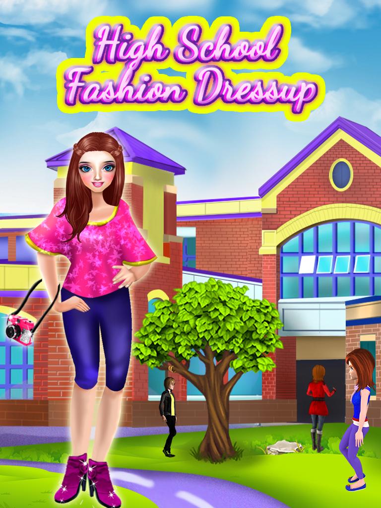 High School Fashion Games School Style - gabriela science girl my roblox gameplay on fashion famous