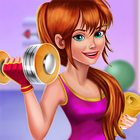 High School Sports Girl: Fat to Fit Fitness Game আইকন