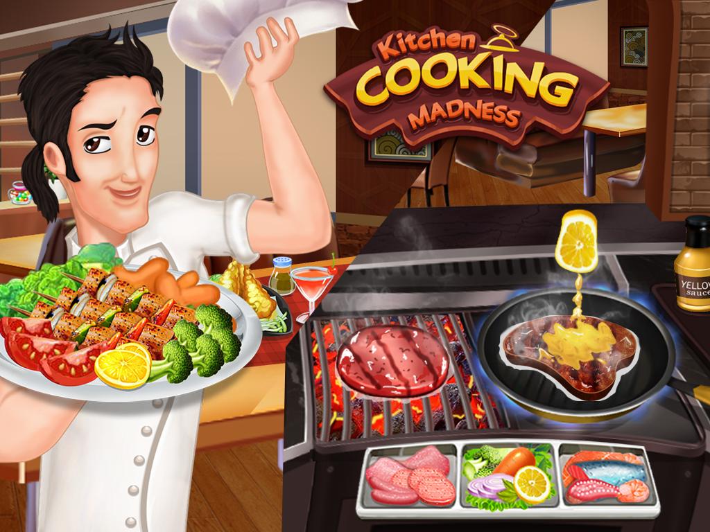 Игру где нужно кормить людей. Игра Kitchen Cooking. Игра Cooking Madness. Еда в играх. Кулинарные игры на андроид.