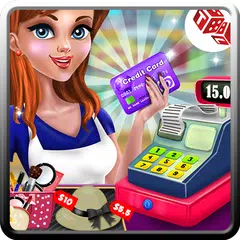 商場收銀員女孩 - 收款機遊戲 APK 下載