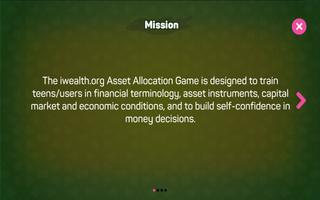 iWealth Asset Allocation Game capture d'écran 1