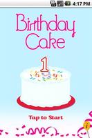Happy Birthday Cake (free) Affiche