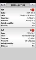 Tenrox Expense screenshot 2