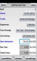 Tenrox Expense screenshot 3