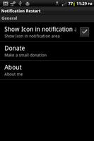 Notification Restart スクリーンショット 2