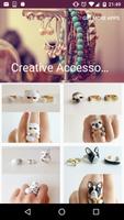 Accesorios de moda creativos Poster