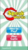 Speak Words poster