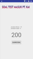 Soal Test Masuk PT. KAI screenshot 3