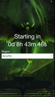 Legion Invasion Timer plakat