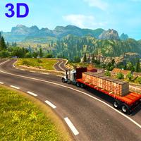 Truck Trailer Game Affiche
