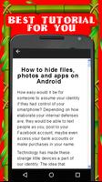 Hide Apps And Lock Tips capture d'écran 1