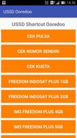 USSD Shortcut Indosat ooredoo 海報