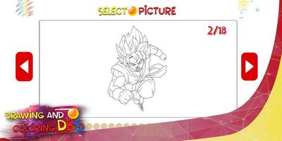 DBS Coloring Book اسکرین شاٹ 1