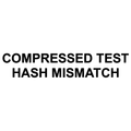Compressed Hash Mismatch