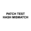 Patch Hash Mismatch