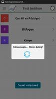 Test Imtihon スクリーンショット 3