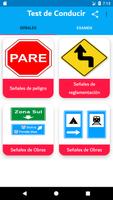 Test de Conducir الملصق