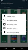 Transport Ringtones capture d'écran 2