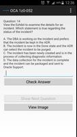 Oracle DBA OCA 1z0-052 test اسکرین شاٹ 3