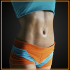 Female Flat Stomach Workout-icoon