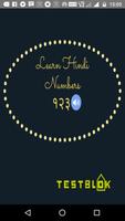 Hindi Numbers Poster