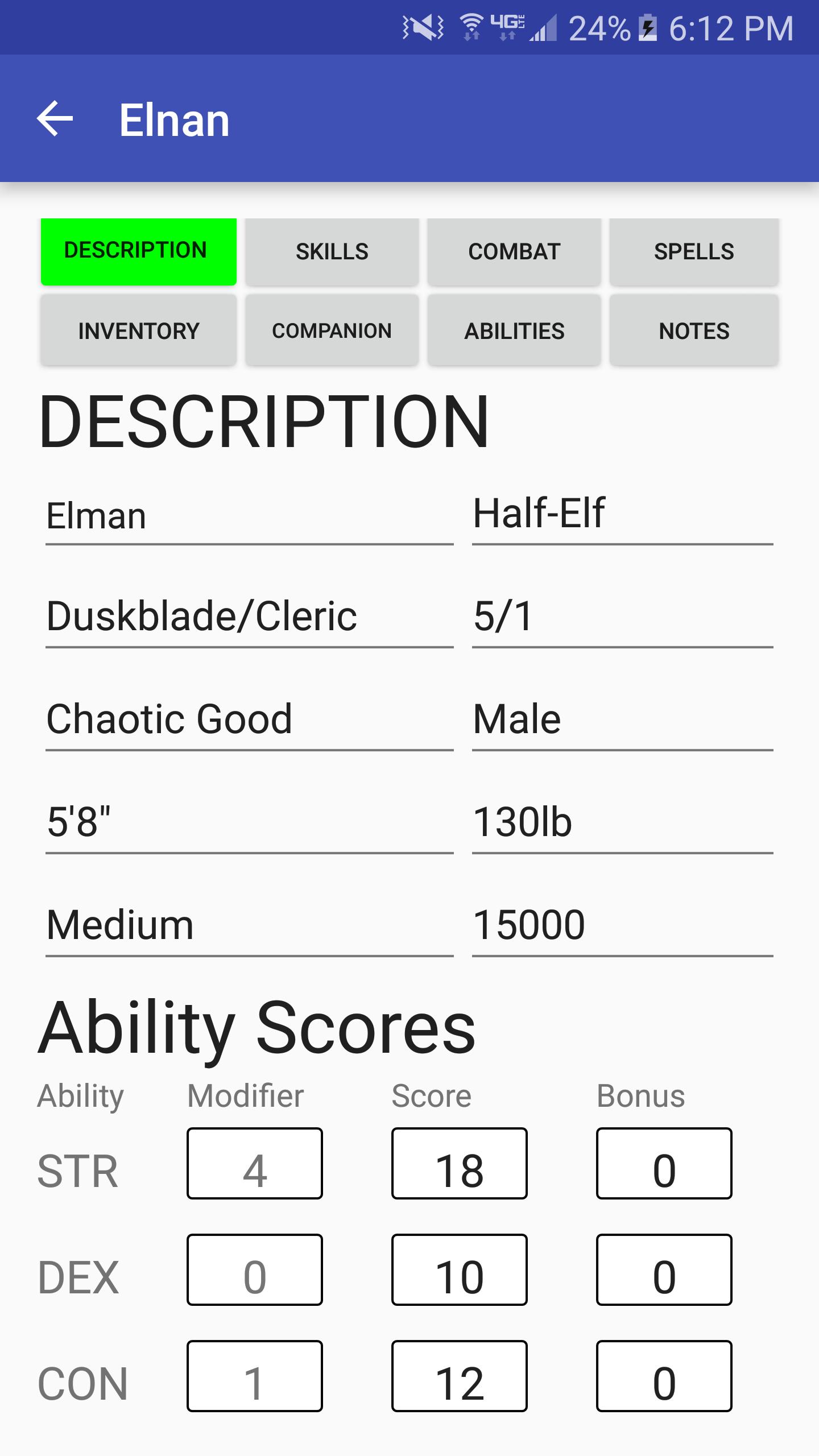 D D 3 5 Character Sheet Pour Android Telechargez L Apk D D 3 5 Character Sheet Pour Android Telechargez L Apk