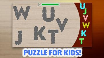 Kids Puzzle - Aplhabet الملصق