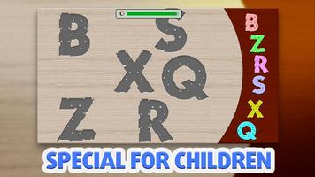 Kids Puzzle - Aplhabet captura de pantalla 1