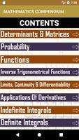 MATHEMATICS COMPENDIUM - FREE VERSION capture d'écran 2