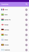 EXAM QUIZ Countries & Capitals (Version anglaise) Screenshot 1