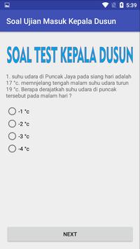 Contoh Soal  Ujian  Perangkat  Desa  Kepala Dusun Dapatkan 