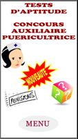 Tests Aptitude Concours Auxiliaire Puéricultrice Affiche