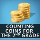 Counting Coins for 2nd Grade icône