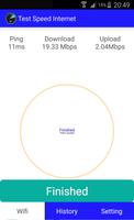 Test Speed Internet 3G,4G,Wifi โปสเตอร์