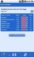 1 Schermata Crime HotSpot - UK