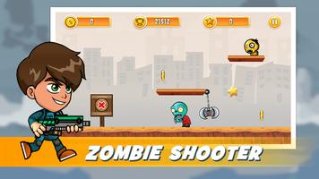 Hero Kid - Ben Zombie Ultimate Power Shooter पोस्टर